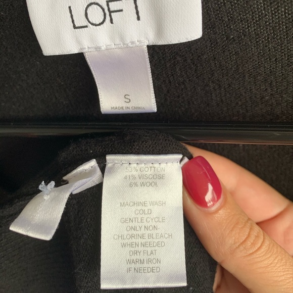 Black Loft Cardigan with pockets - Picture 4 of 4